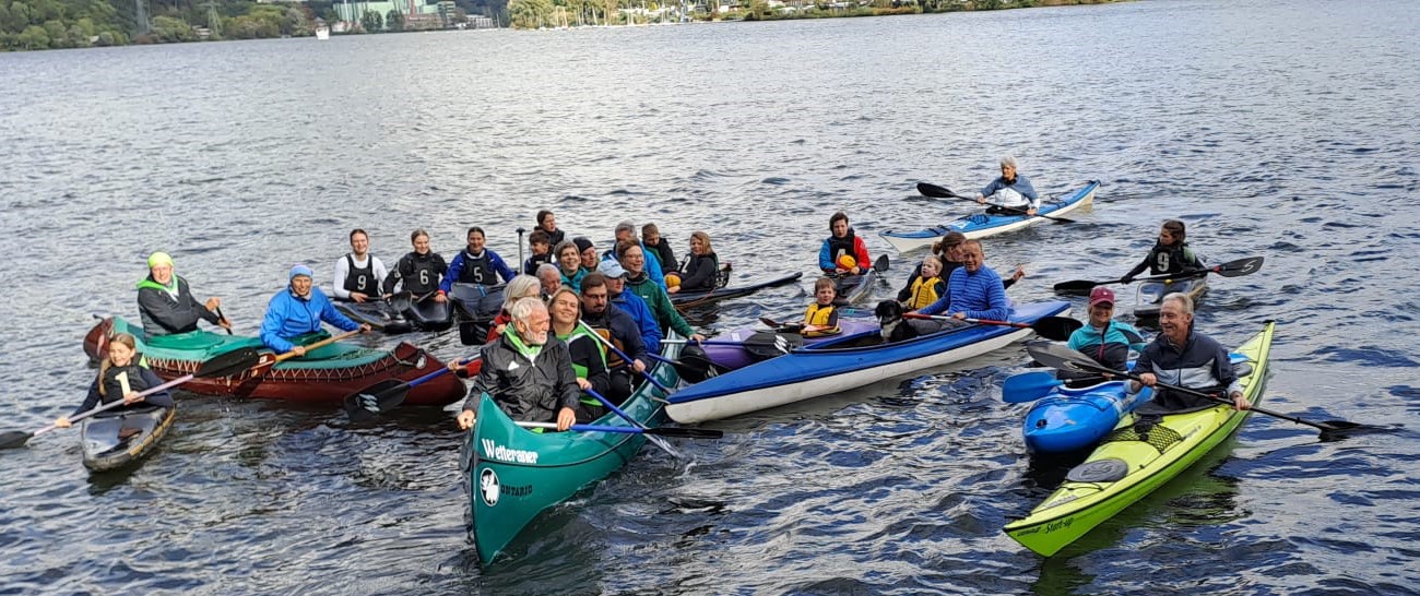 Abpaddeln am 21.10.2023 und Harkortseechallenge